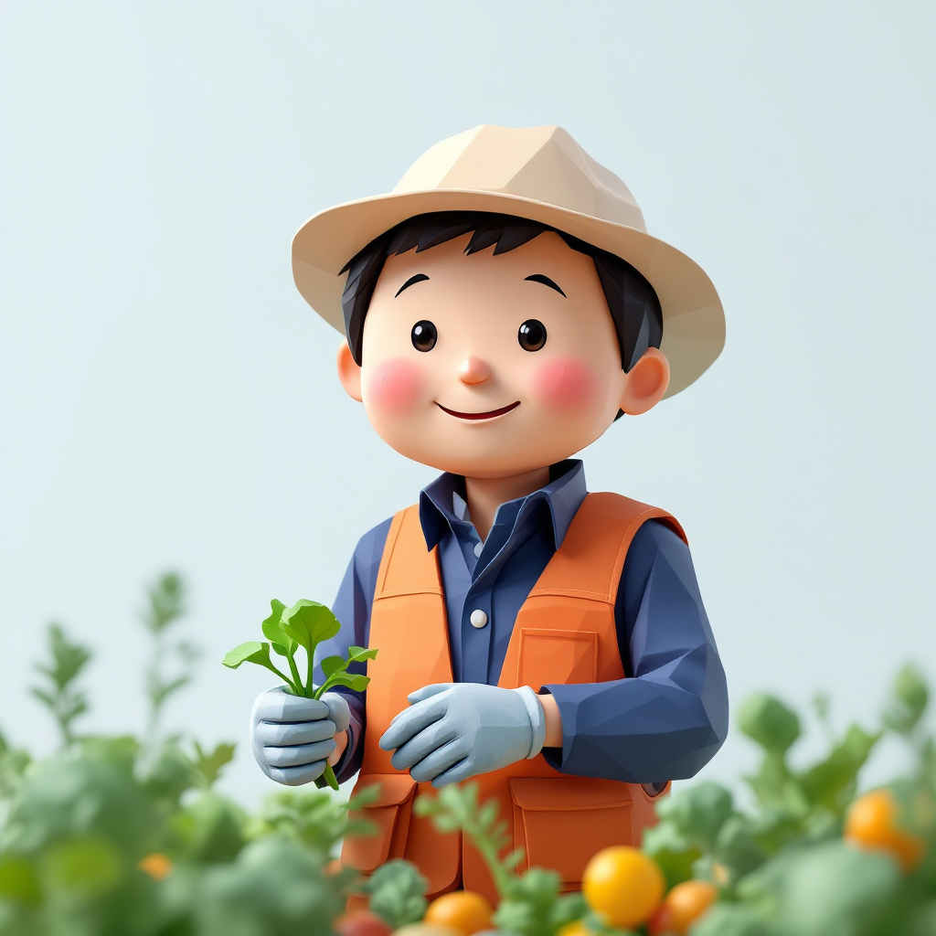 地域おこし協力隊のキャラクターイラスト