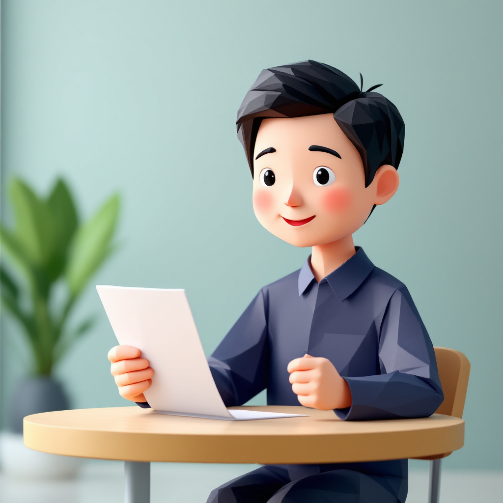 移住・転職コーディネーターのキャラクターイラスト